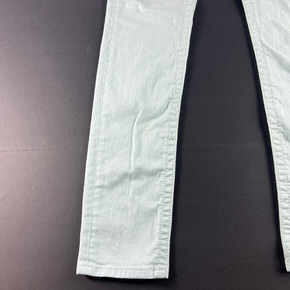 Miss Me Jeans Women's 31x31* Low Rise Skinny Icy Blue Embellished Denim Tag 29 - Picture 5 of 16